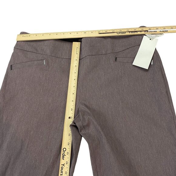 Maurices Ankle Pants Womens 2XL Brown Regular Fit Mid Rise Skinny Leg Pull-On - Picture 4 of 14